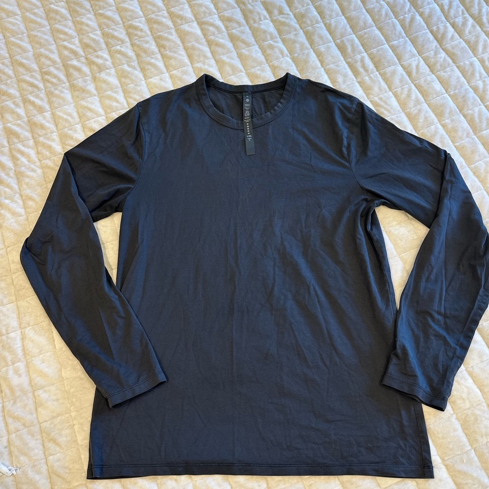 lululemon athletica Dark Gray Long Sleeve Shirt